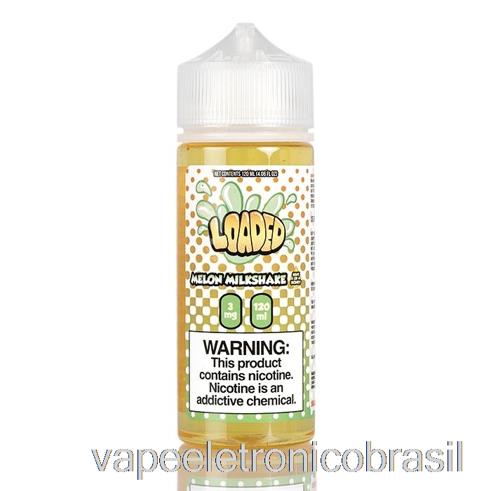 Vape Vaporesso Milkshake De Melão - E-líquido Carregado - Vapores Implacáveis ​​- 120ml 6mg